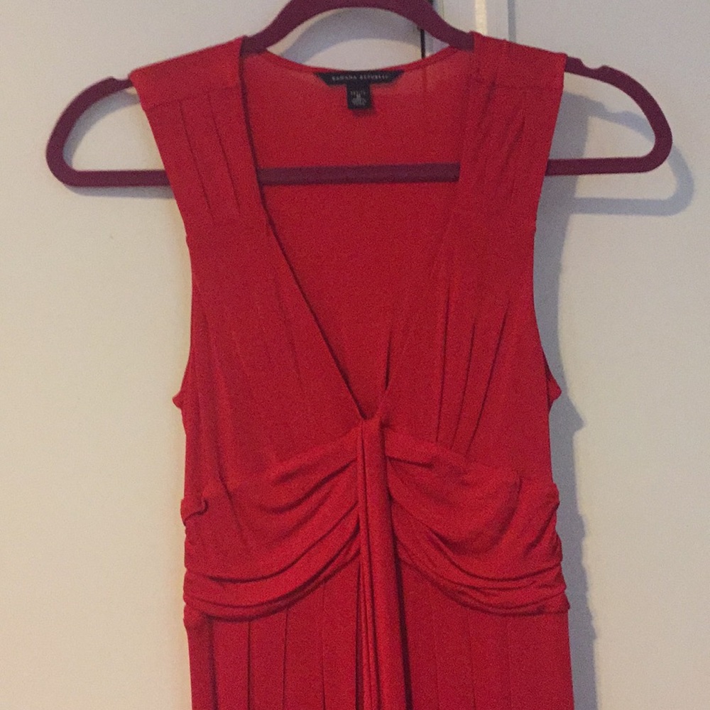 Dress viscose and silk